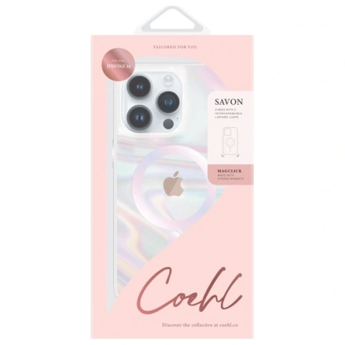 Kup Etui UNIQ Coehl Savon Apple iPhone 16 Magnetic Charging bubble prism - UNIQ1379 - {ean13} - Sklep Home Screen