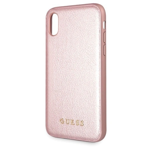Kup Etui Guess GUHCPXIGLRG Apple iPhone X/XS růžově zlatý/hard case Iridescent - GUE327RS - {ean13} - Sklep Home Screen