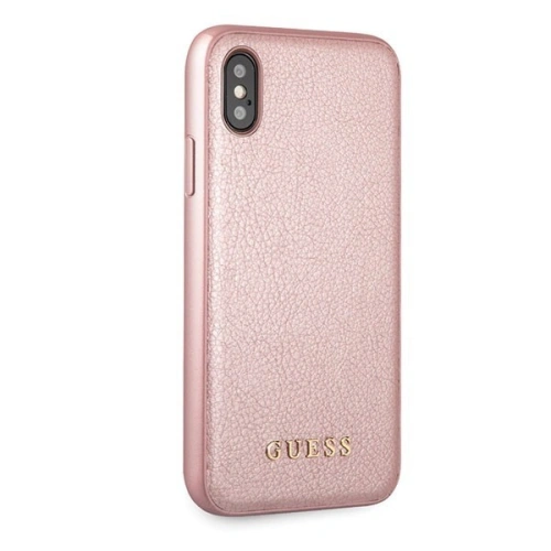 Kup Etui Guess GUHCPXIGLRG Apple iPhone X/XS růžově zlatý/hard case Iridescent - GUE327RS - {ean13} - Sklep Home Screen