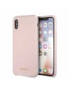 Etui Guess GUHCPXLSGLLP Apple iPhone X/XS roz light/jasnoroză hard case Silicon