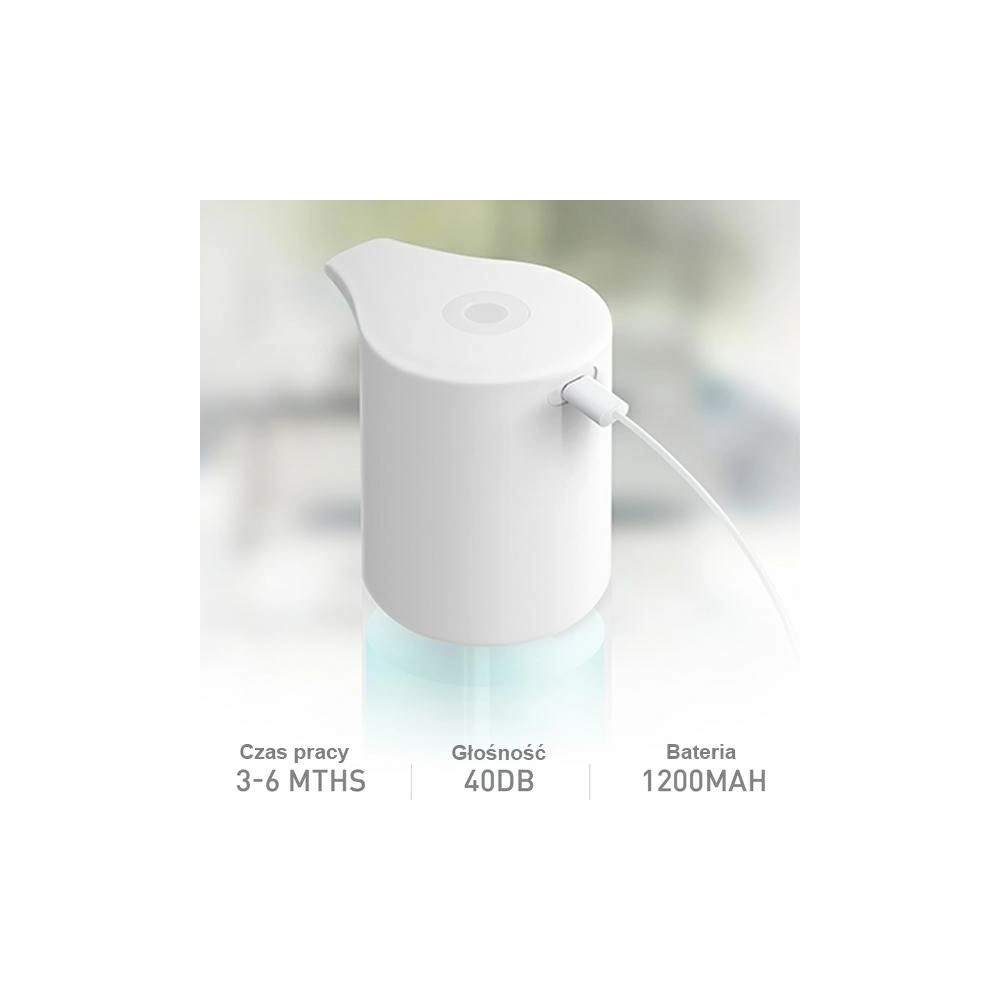 [OUTLET] LYFRO Veso automatyczny dozownik do mydła biały/white