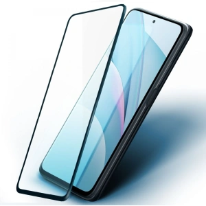 Kup [OUTLET] Edzett üveg Spigen GLAS.tR Slim Xiaomi Mi 10T/10T Pro Fekete - OT-784 - {ean13} - Sklep Home Screen