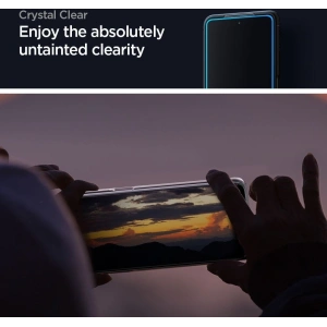 Kup [OUTLET] Edzett üveg Spigen GLAS.tR Slim Xiaomi Mi 10T/10T Pro Fekete - OT-784 - {ean13} - Sklep Home Screen