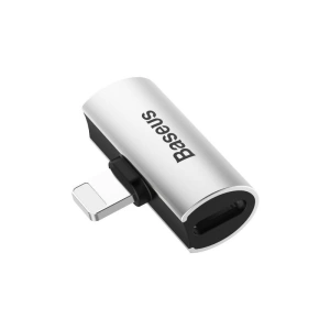 Kup [OUTLET] Audio Adapter Baseus L46 Lightning zu 2x Lightning (silber-schwarz) - OT-786 - {ean13} - Sklep Home Screen
