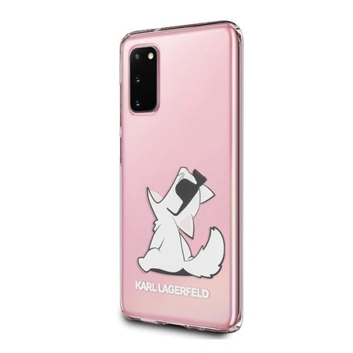 Kup Karl Lagerfeld Samsung Tasche KLHCS62CFNRC Galaxy S20 transparent Choupette Fun - KLD241CL - {ean13} - Sklep Home Screen