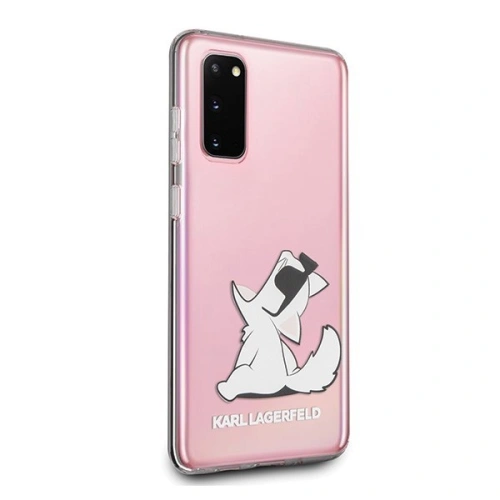 Kup Karl Lagerfeld Samsung Tasche KLHCS62CFNRC Galaxy S20 transparent Choupette Fun - KLD241CL - {ean13} - Sklep Home Screen