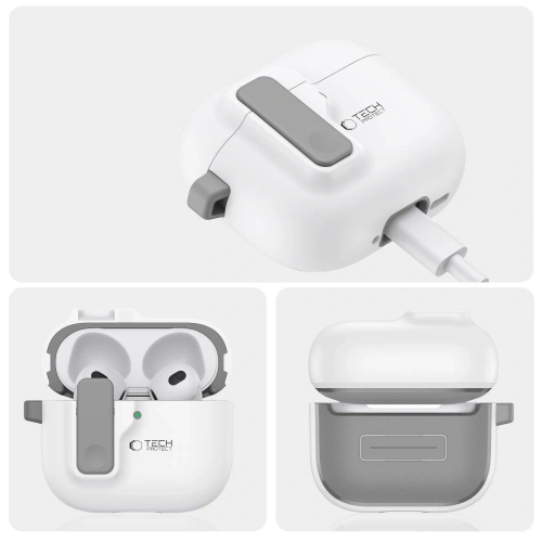 Kup Tech-Protect Slim Hook Apple AirPods 4 Weiß - THP3444 - {ean13} - Sklep Home Screen