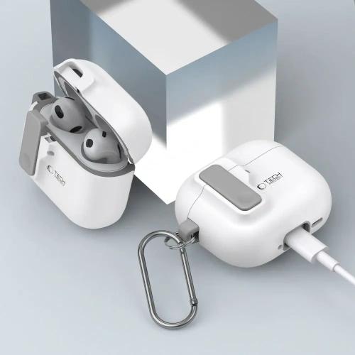 Kup Tech-Protect Slim Hook Apple AirPods 4 Weiß - THP3444 - {ean13} - Sklep Home Screen