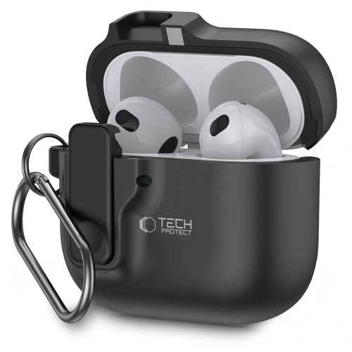 Kup Etui Tech-Protect Slim Hook Apple AirPods 4 Black - THP3446 - {ean13} - Sklep Home Screen