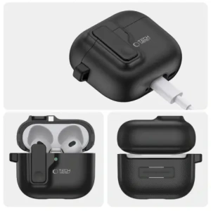 Kup Tech-Protect Slim Hook Apple AirPods 4 Schwarz - THP3446 - {ean13} - Sklep Home Screen