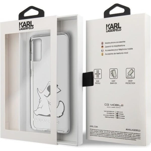Kup Etui Karl Lagerfeld KLHCS62CFNRC Samsung Galaxy S20 átlátszó Choupette Fun - KLD241CL - {ean13} - Sklep Home Screen