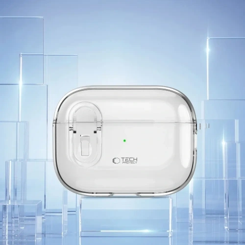 Kup Etui Tech-Protect Slim Hook Apple AirPods Pro 1 / 2 Clear - THP3447 - {ean13} - Sklep Home Screen