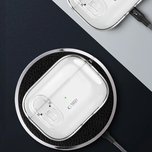 Kup Etui Tech-Protect Slim Hook Apple AirPods Pro 1 / 2 Clear - THP3447 - {ean13} - Sklep Home Screen