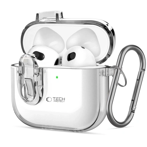 Kup Etui Tech-Protect Slim Hook Apple AirPods 4 Clear - THP3448 - {ean13} - Sklep Home Screen