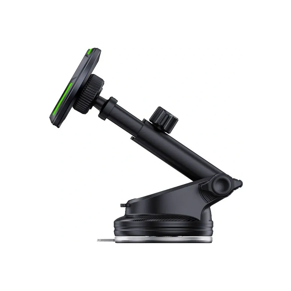 Uchwyt samochodowy Tech-Protect MM15W-V6 Qi2 Magnetic Magsafe Dashboard & Vent Car Mount Wireless Charger 15W Black