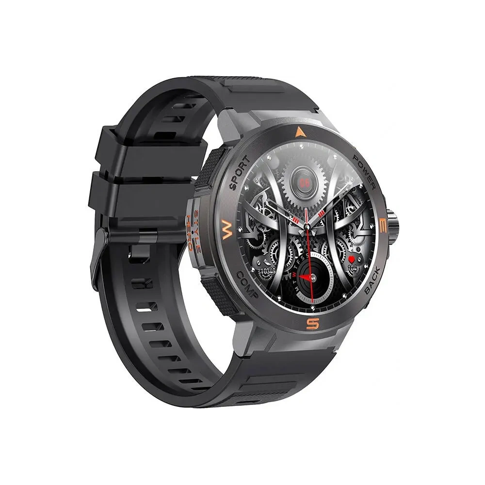 Smartwatch BlitzWolf BW-AT5 AMOLED 1.43" IP67 Bluetooth 5.3 (czarny)