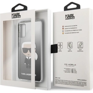 Kup Karl Lagerfeld KLHCS62TRDFKBK S20 G980 czarny/black Karl Ikonik - KLD242BLK - {ean13} - Sklep Home Screen