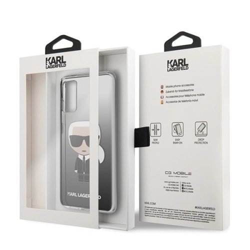 Kup Karl Lagerfeld KLHCS62TRDFKBK S20 G980 schwarz/schwarz Karl Ikonik - KLD242BLK - {ean13} - Sklep Home Screen