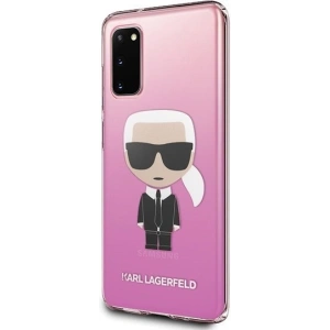Kup Karl Lagerfeld KLHCS62TRDFKPI S20 G980 różowy/pink Karl Ikonik - KLD243PNK - {ean13} - Sklep Home Screen