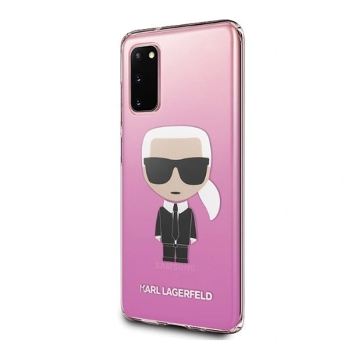 Kup Karl Lagerfeld KLHCS62TRDFKPI S20 G980 růžový/pink Karl Ikonik - KLD243PNK - {ean13} - Sklep Home Screen