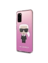 Kup Karl Lagerfeld KLHCS62TRDFKPI S20 G980 růžový/pink Karl Ikonik - KLD243PNK - {ean13} - Sklep Home Screen