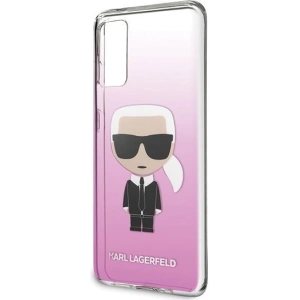 Kup Karl Lagerfeld KLHCS62TRDFKPI S20 G980 różowy/pink Karl Ikonik - KLD243PNK - {ean13} - Sklep Home Screen