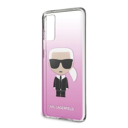 Kup Karl Lagerfeld KLHCS62TRDFKPI S20 G980 růžový/pink Karl Ikonik - KLD243PNK - {ean13} - Sklep Home Screen