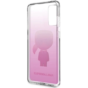 Kup Karl Lagerfeld KLHCS62TRDFKPI S20 G980 różowy/pink Karl Ikonik - KLD243PNK - {ean13} - Sklep Home Screen