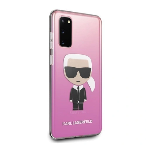 Kup Karl Lagerfeld KLHCS62TRDFKPI S20 G980 růžový/pink Karl Ikonik - KLD243PNK - {ean13} - Sklep Home Screen