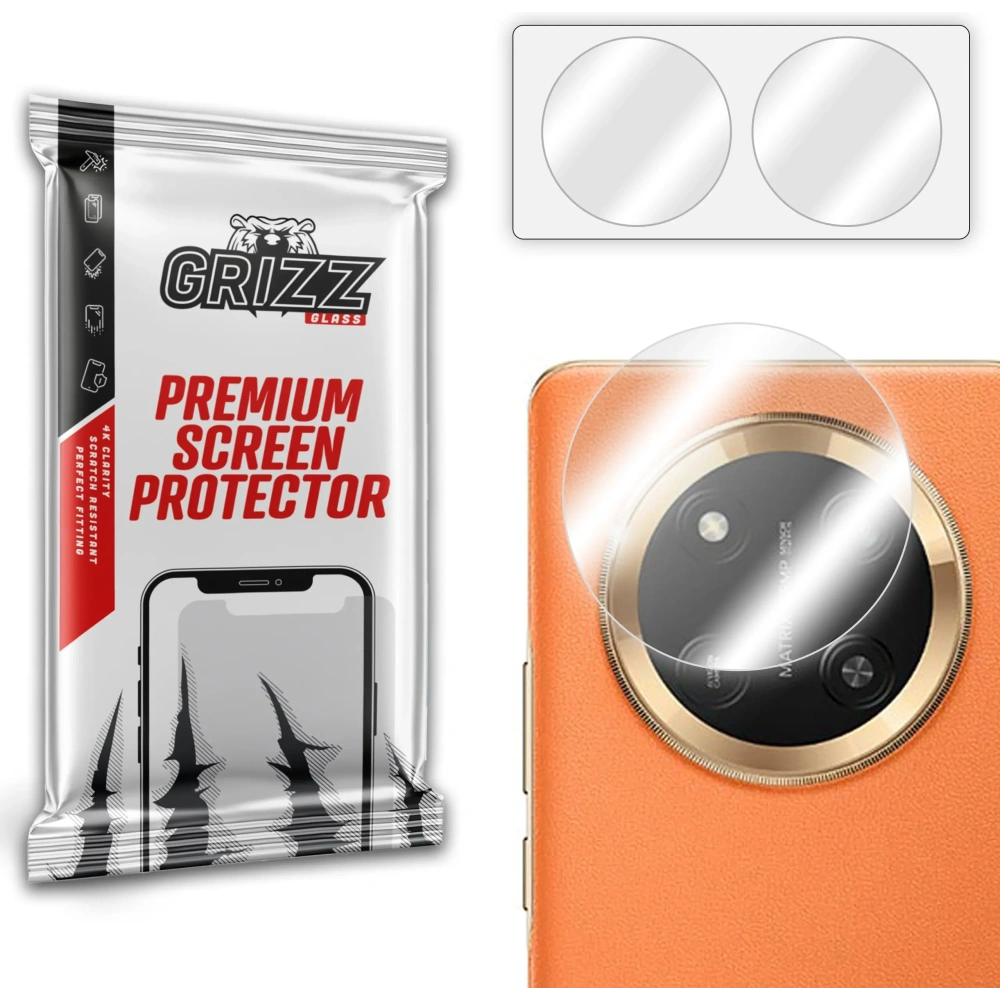 Szkło na aparat GrizzGlass HybridGlass Camera do Honor X60 Pro