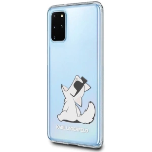 Kup Karl Lagerfeld KLHCS67CFNRC S20+ G985 transparent Choupette Fun - KLD244CL - {ean13} - Sklep Home Screen