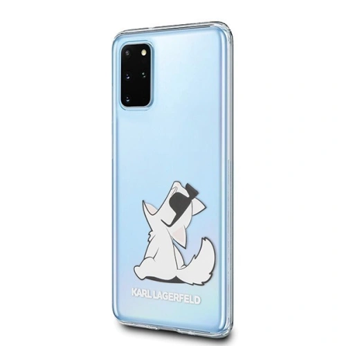 Kup Karl Lagerfeld KLHCS67CFNRC S20+ G985 transparent Choupette Fun - KLD244CL - {ean13} - Sklep Home Screen