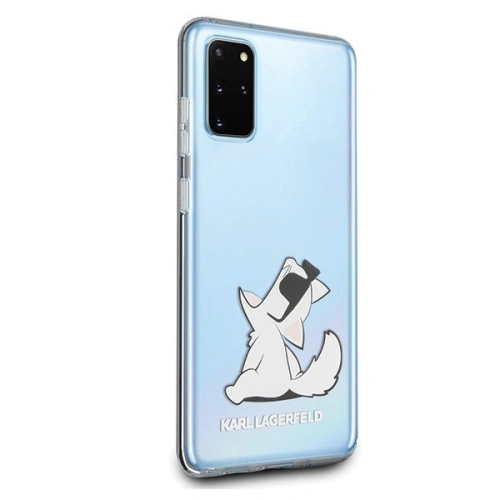Kup Karl Lagerfeld KLHCS67CFNRC S20+ G985 transparent Choupette Fun - KLD244CL - {ean13} - Sklep Home Screen