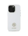 Kup Etui Guess GUHCP16LM4DGPH Apple iPhone 16 Pro hardcase silikonový logo Strass 4G bílý/white - GUE4096 - {ean13} - Sklep Home Screen