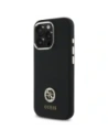 Kup Guess GUHCP16LM4DGPK Apple iPhone 16 Pro keménytok Szilikon Logó Strass 4G fekete - GUE4097 - {ean13} - Sklep Home Screen