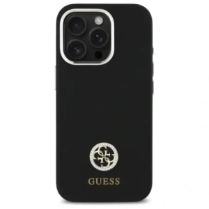 Kup Guess GUHCP16LM4DGPK Apple iPhone 16 Pro keménytok Szilikon Logó Strass 4G fekete - GUE4097 - {ean13} - Sklep Home Screen