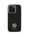 Kup Guess GUHCP16LM4DGPK Apple iPhone 16 Pro keménytok Szilikon Logó Strass 4G fekete - GUE4097 - {ean13} - Sklep Home Screen