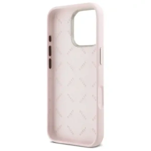 Kup Etui Guess GUHCP16LSMBSLP Apple iPhone 16 Pro hardcase Silicone Script Metal Logo & Frame różowy/pink - GUE4099 - {ean13} - Sklep Home Screen