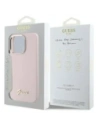 Kup Guess GUHCP16LSMBSLP Apple iPhone 16 Pro husă din silicon cu script metalic logo și cadru roz - GUE4099 - {ean13} - Sklep Home Screen