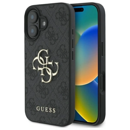 Buy Guess GUHCP16M4GMGGR Apple iPhone 16 Plus hardcase 4G Big Logo black - GUE4100 - {ean13} - Home Screen Store Europe