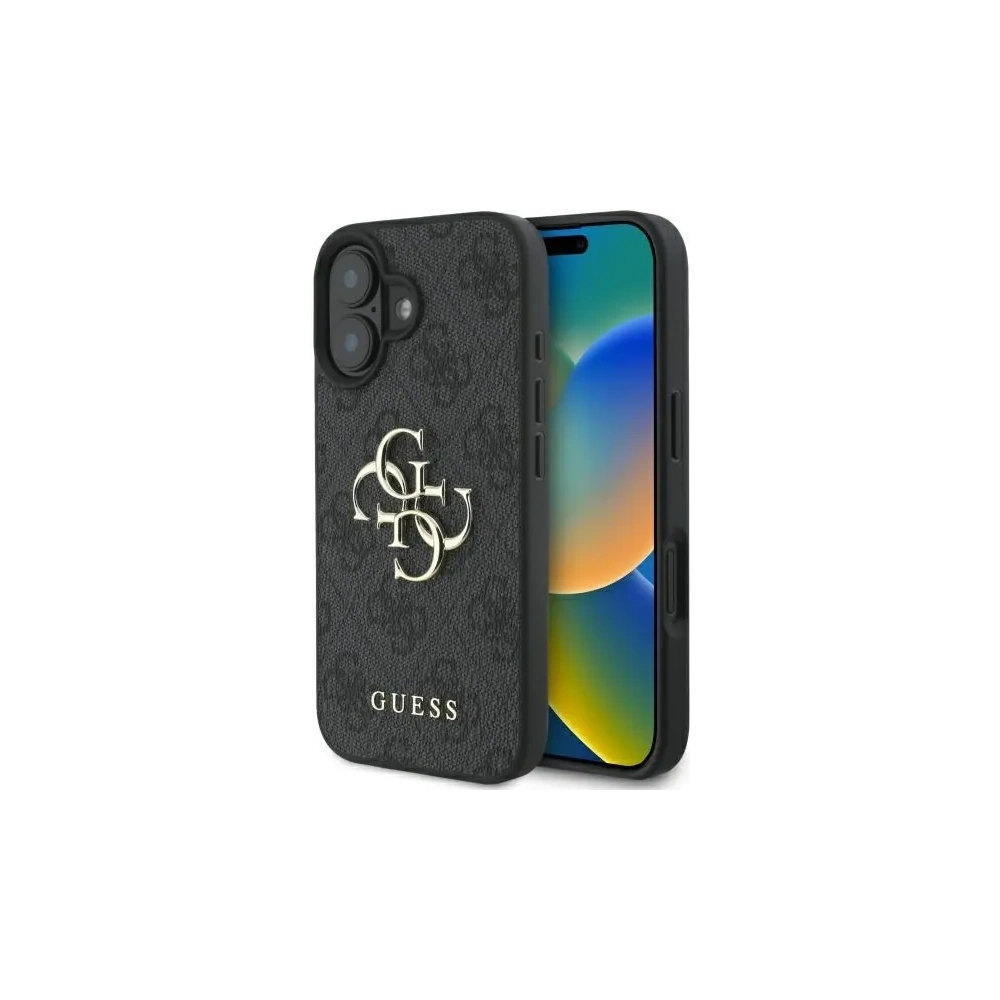 Etui Guess GUHCP16M4GMGGR Apple iPhone 16 Plus hardcase 4G Big Logo czarny/black