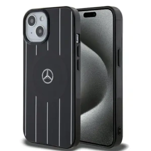 Kup Etui Mercedes MEHMP15S23HRSK Apple iPhone 15 / 14 / 13 hardcase Double Layer Crossed Lines MagSafe černý/black - MRS227 - {ean13} - Sklep Home Screen