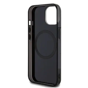 Buy Mercedes MEHMP15S23HRSK Apple iPhone 15 / 14 / 13 hardcase Double Layer Crossed Lines MagSafe black - MRS227 - {ean13} - Home Screen Store Europe
