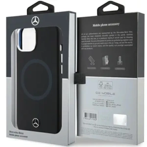 Kup Mercedes MEHMP15S23SCMK Apple iPhone 15 / 14 / 13 Hartschale Silikon Bicolor MagSafe schwarz - MRS230 - {ean13} - Sklep Home Screen