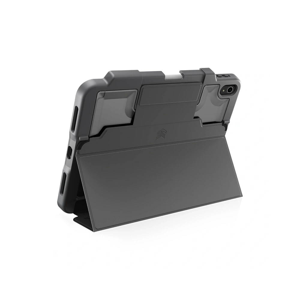 Etui STM Dux Plus Apple iPad 10.9" 2022 (10. generacji) MIL-STD-810G z uchwytem na Apple Pencil (Black) wersja EDU/COM