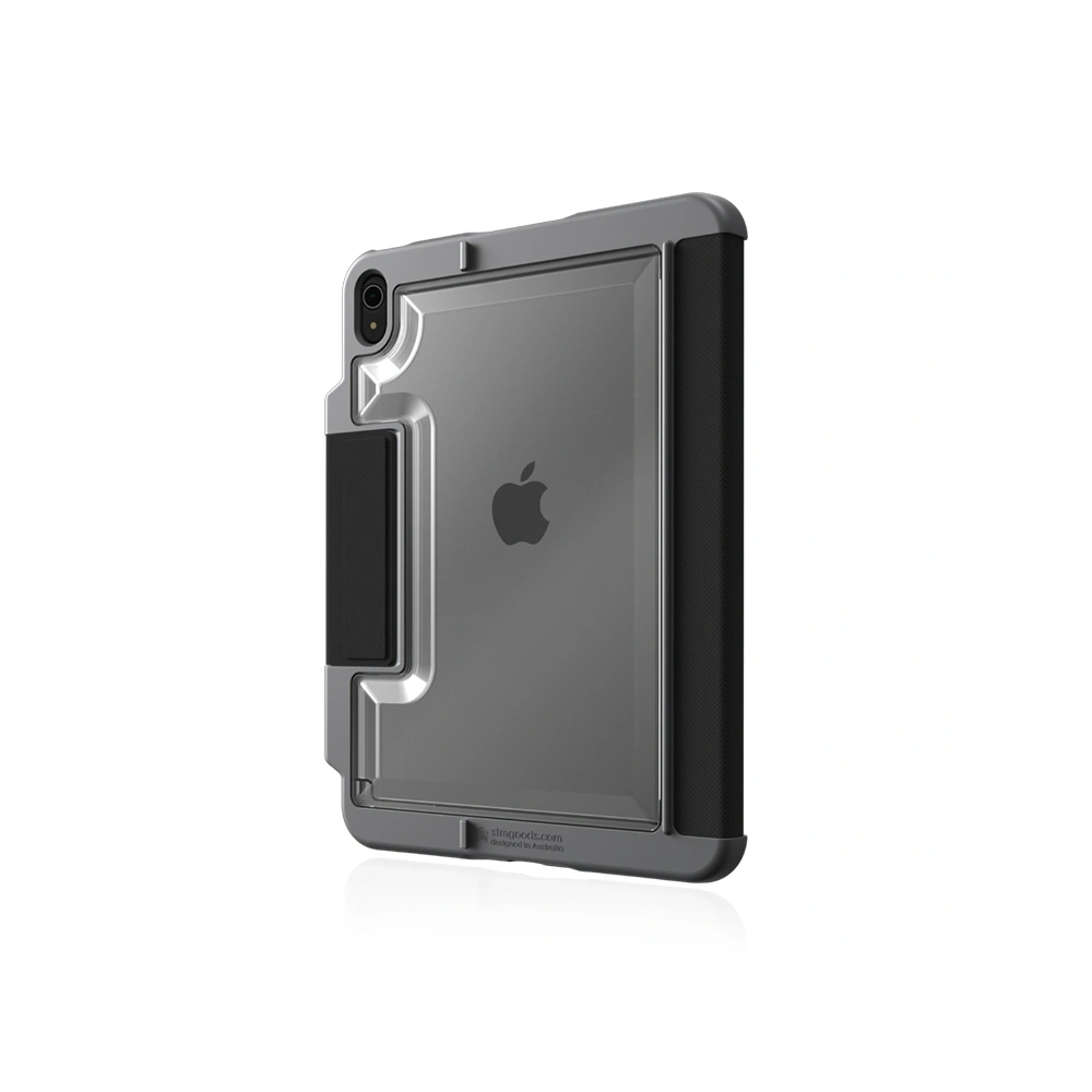 Etui STM Dux Plus Apple iPad 10.9" 2022 (10. generacji) MIL-STD-810G z uchwytem na Apple Pencil (Black) wersja EDU/COM