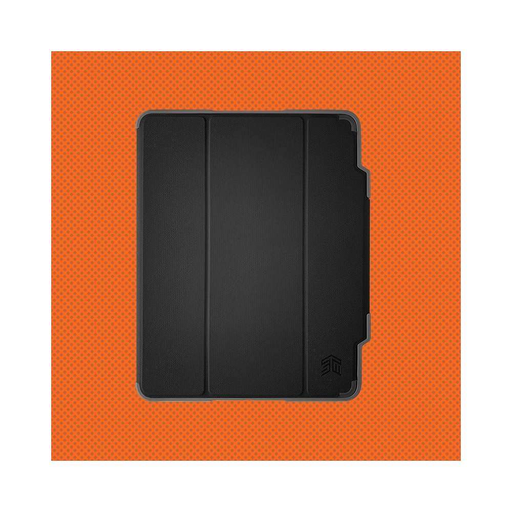 Etui STM Dux Plus Apple iPad 10.9" 2022 (10. generacji) MIL-STD-810G z uchwytem na Apple Pencil (Black) wersja EDU/COM