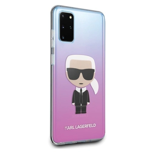 Kup Karl Lagerfeld KLHCS67TRDFKPI S20+ G985 różowy/pink Karl Ikonik - KLD246PNK - {ean13} - Sklep Home Screen