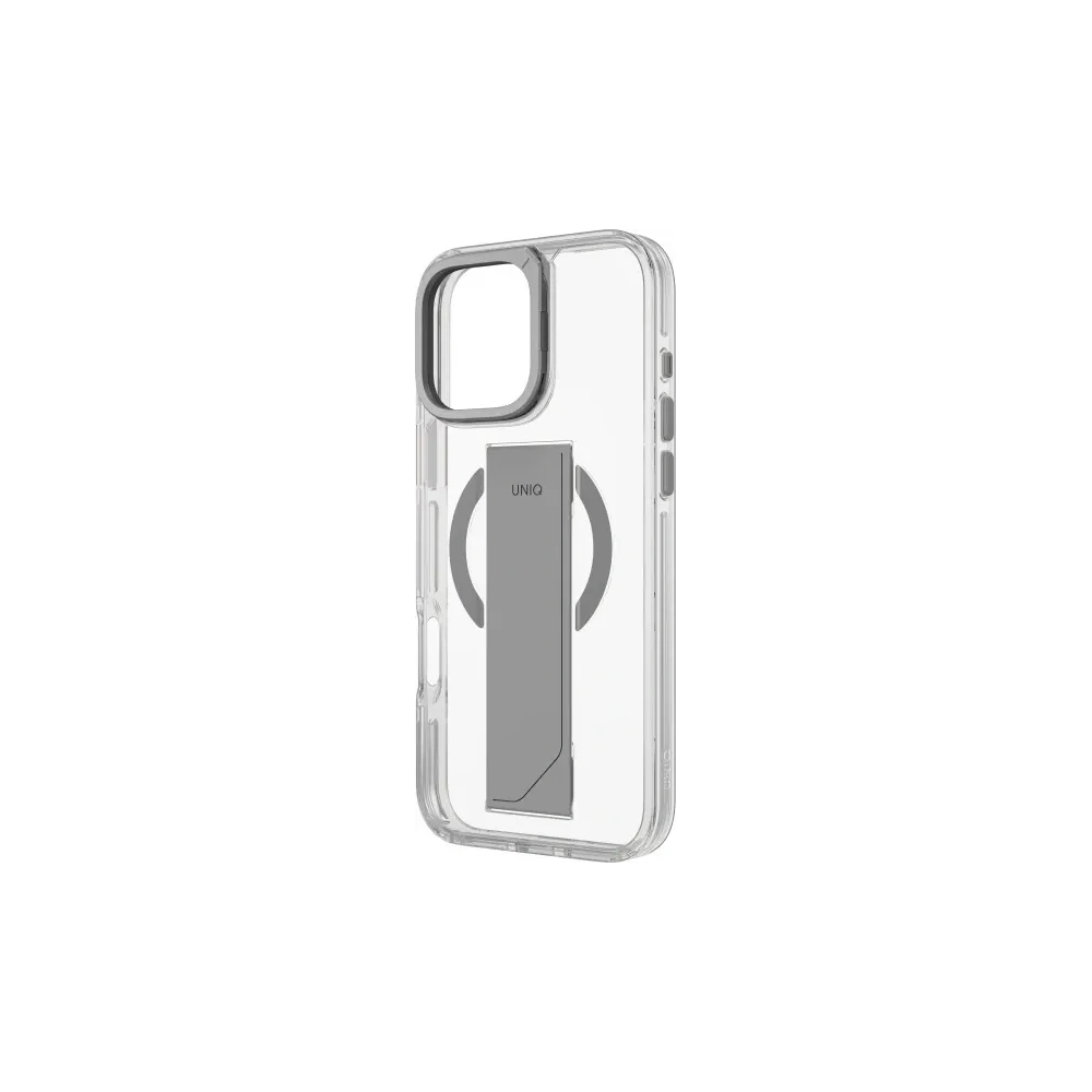 Etui UNIQ Heldro Max Apple iPhone 16 Pro Max Magclick Charging przezroczysty/clear lucent