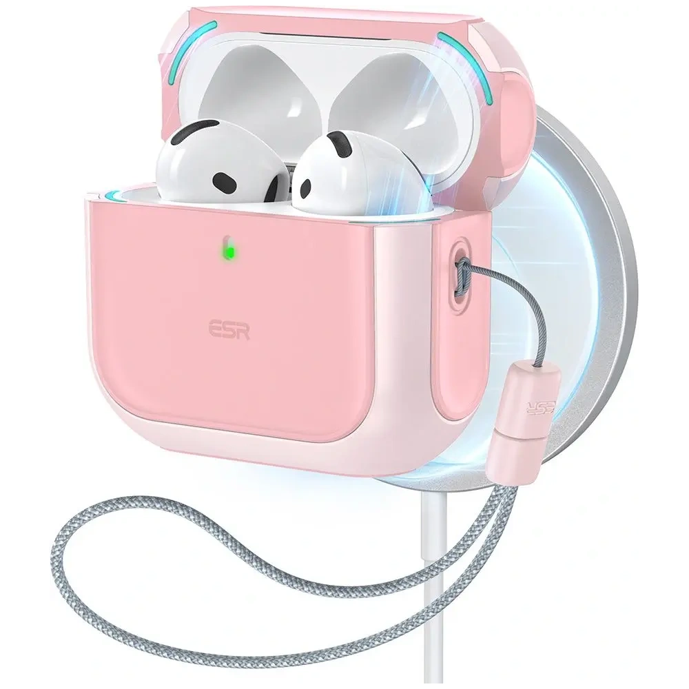Etui ESR Orbit Halolock Magsafe Apple AirPods 4 Pink
